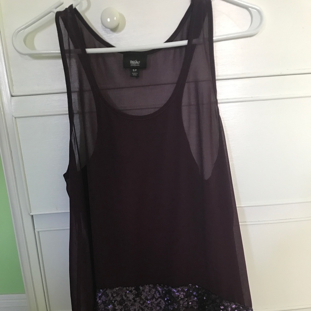 Transparent tank top